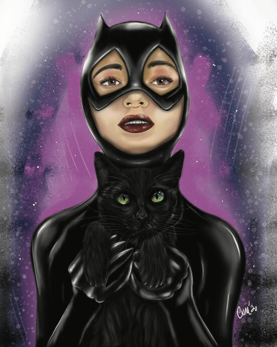 Kitty Thor 8x10 Print